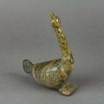 Tony Curley - Bird - Serpentine Stone Sculpture