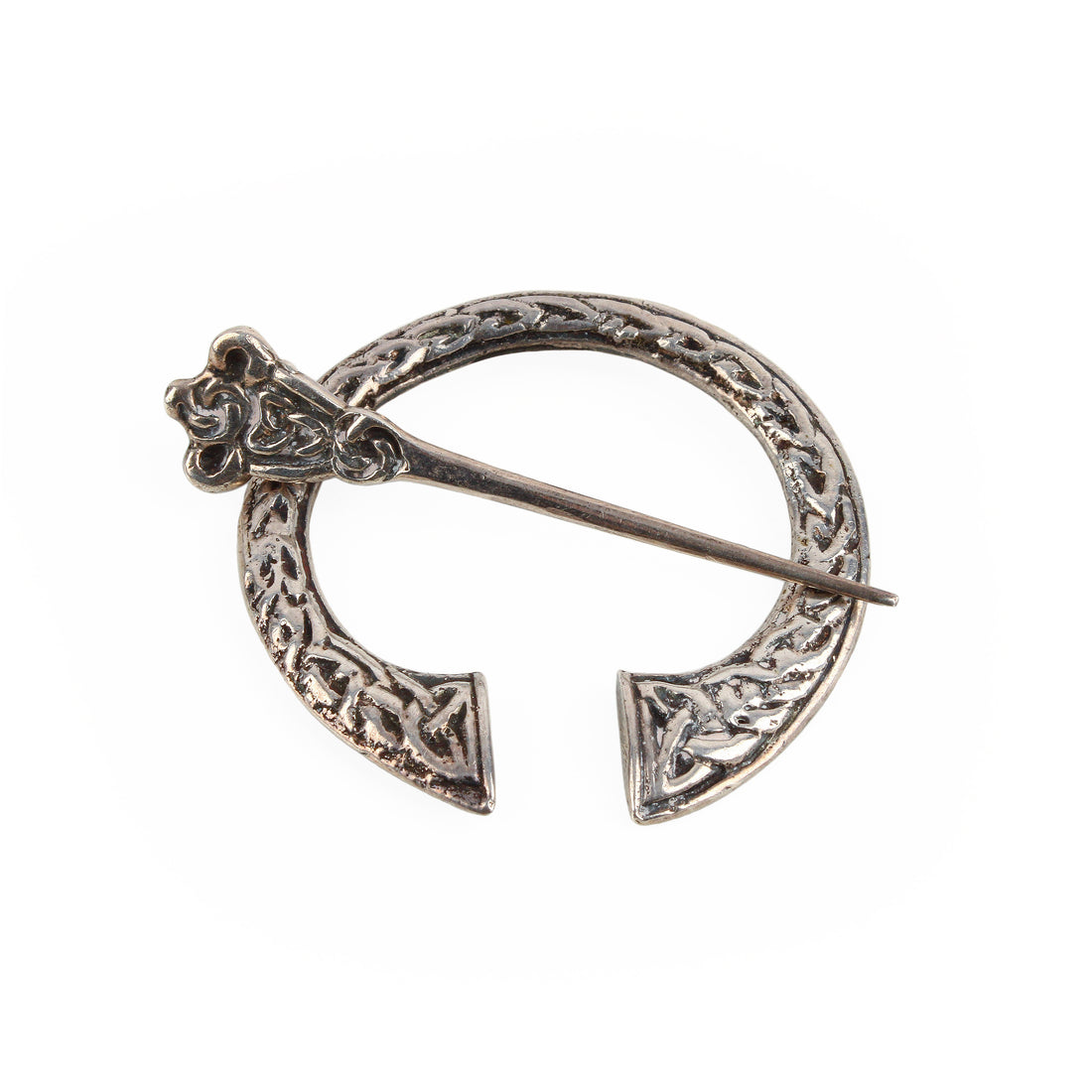 Vintage Sterling Silver Pennacular Brooch