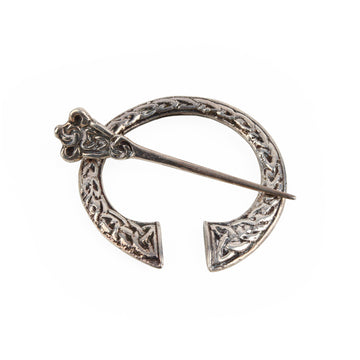 Vintage Sterling Silver Pennacular Brooch