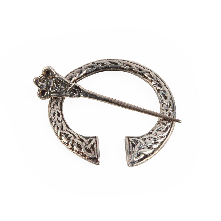 Vintage Sterling Silver Pennacular Brooch