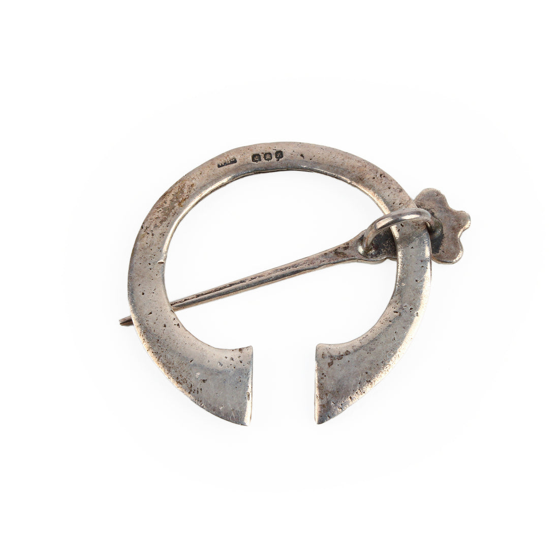 Vintage Sterling Silver Pennacular Brooch