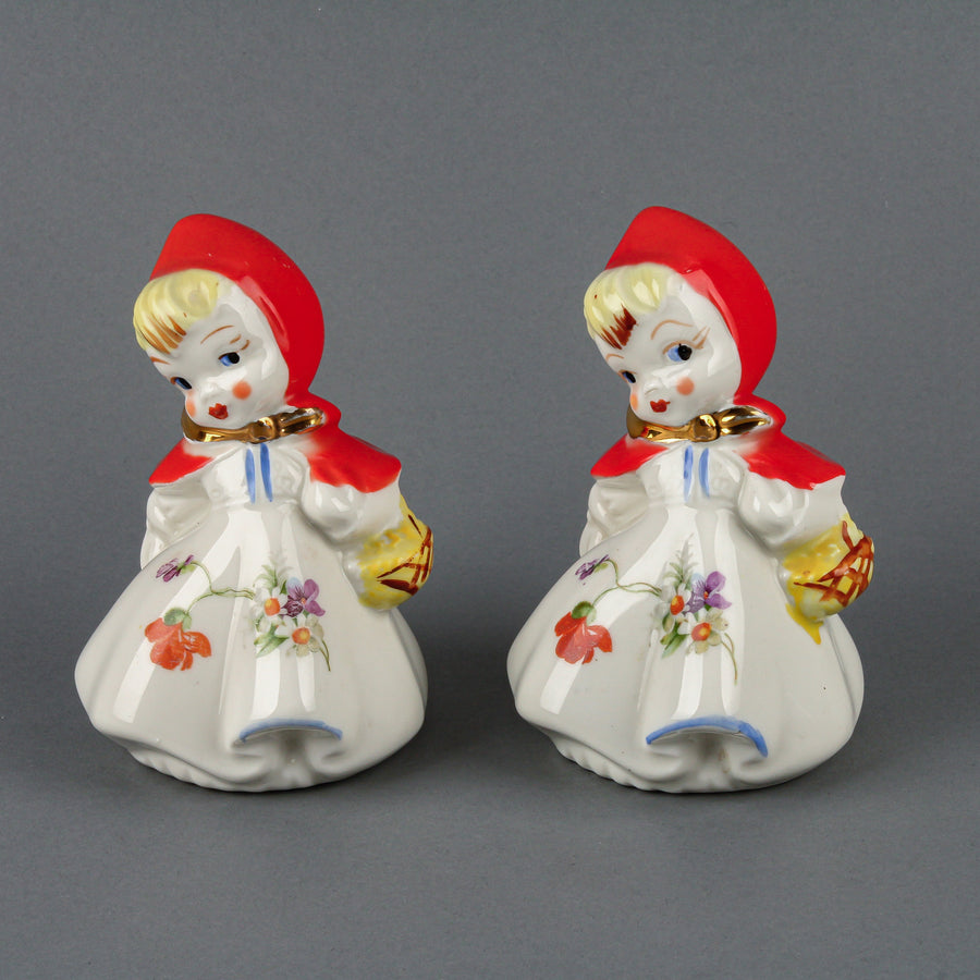 HULL Little Red Riding Hood Salt & Pepper Shakers