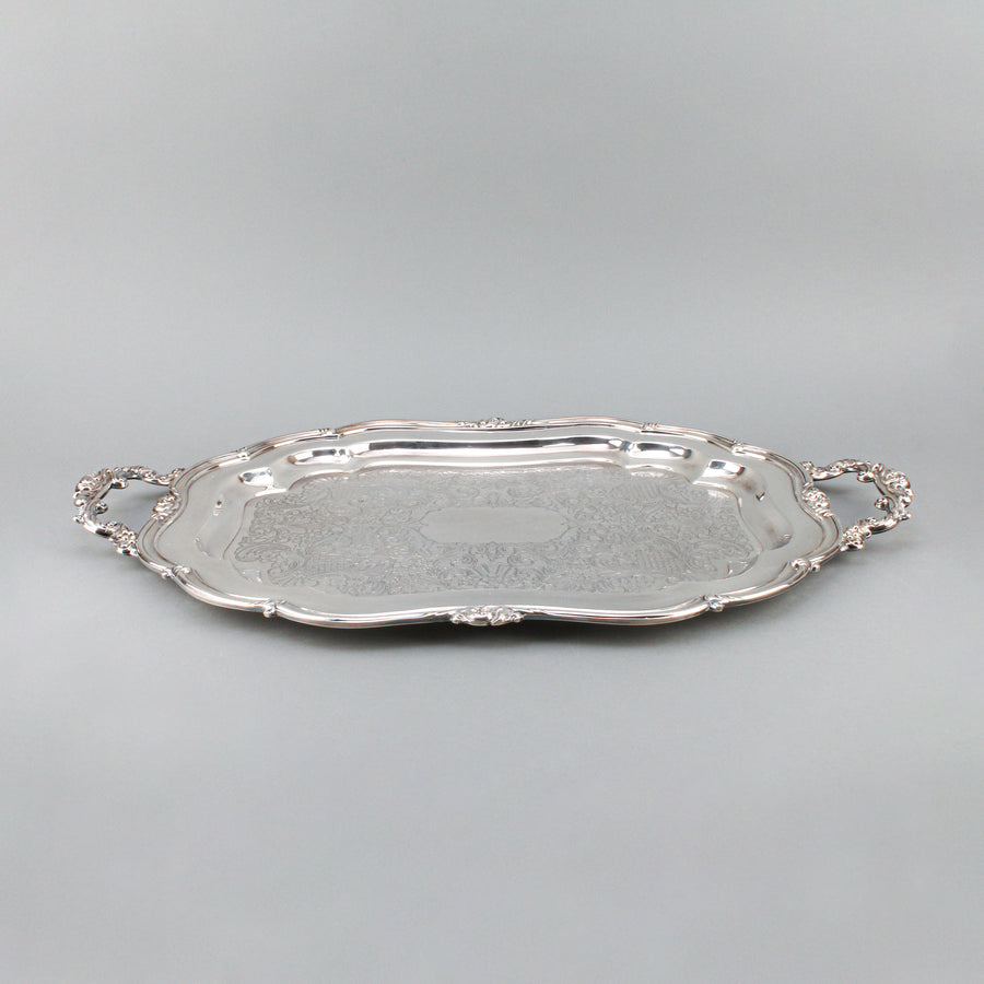 1881 ROGERS Silverplate Tray 7597