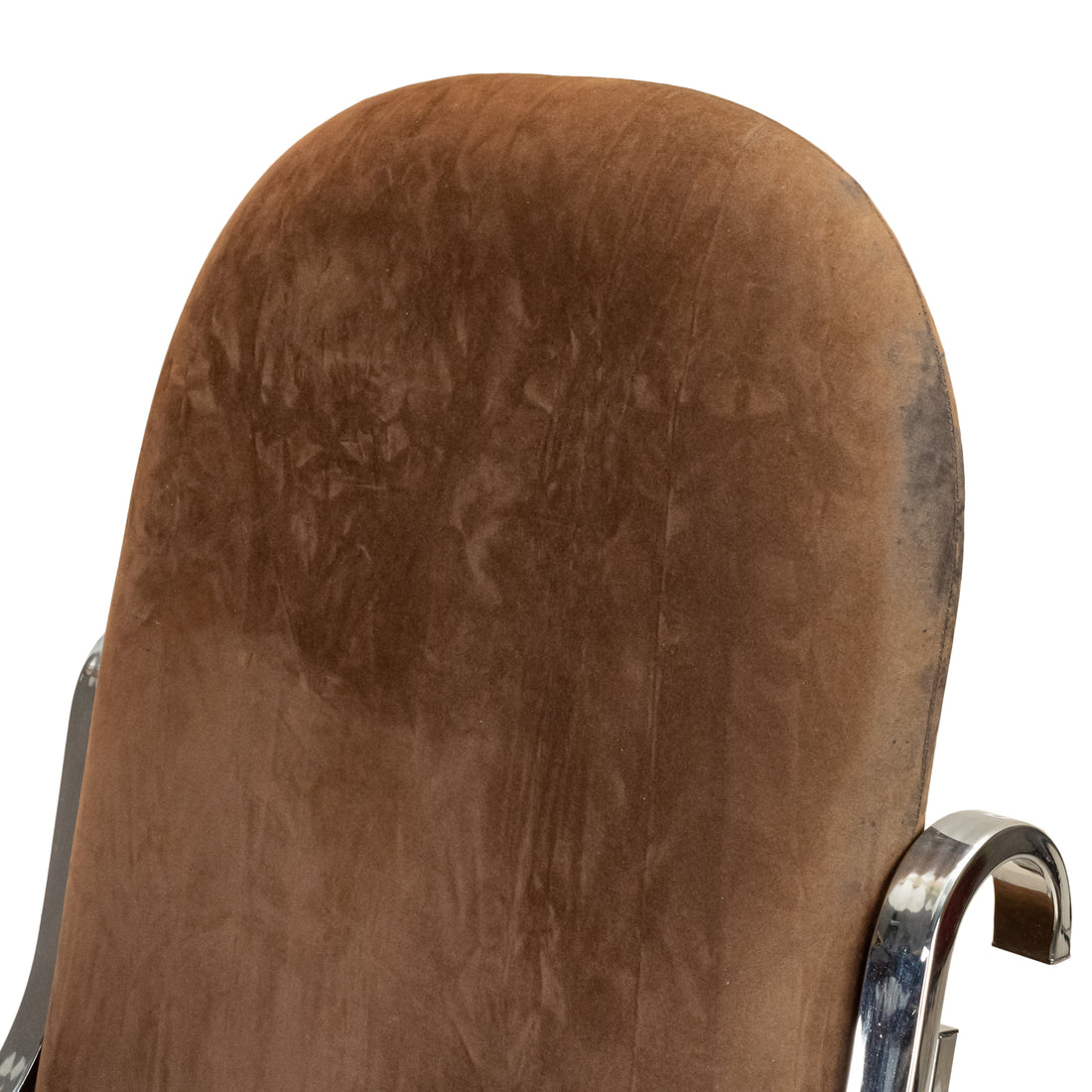 Maison Jensen-Style Chrome Rocking Chair