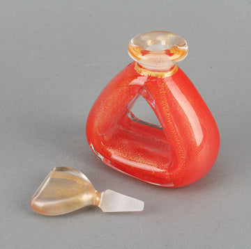 GAMBARO & POGGI Murano Art Glass Perfume Bottle & Stopper