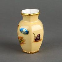 AYNSLEY Orchard Gold Cabinet Baluster Spill Vase