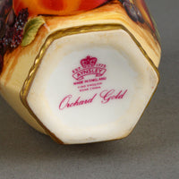 AYNSLEY Orchard Gold Cabinet Baluster Spill Vase