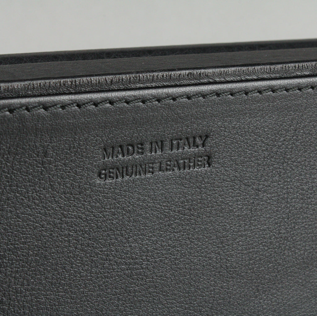 VENLO Pen Case - Black Leather