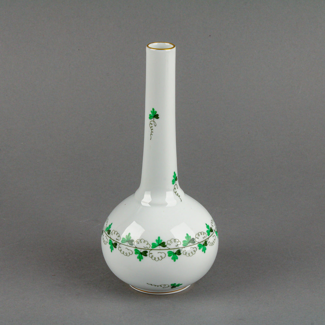 HEREND Persil Bottle Bud Vase