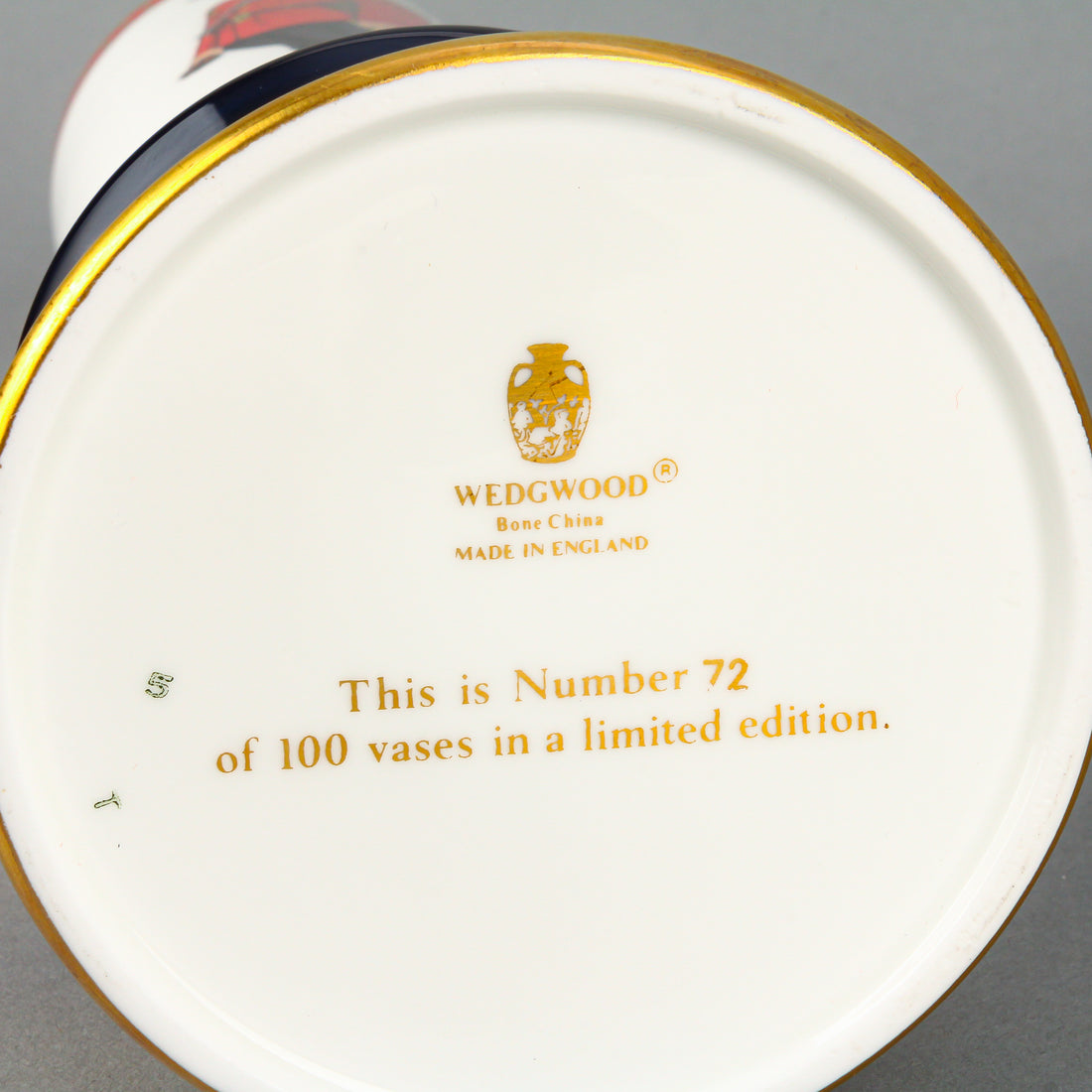 WEDGWOOD RCMP Centennial 1973 Vase
