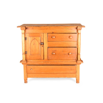 Antique Pine Drawered Cabinet