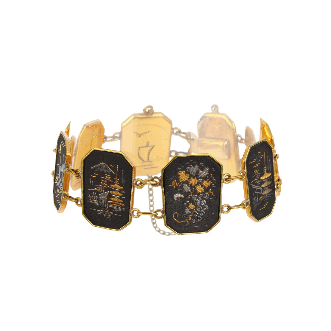 AMITA Vintage Damascene Bracelet