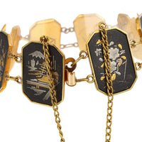 AMITA Vintage Damascene Bracelet
