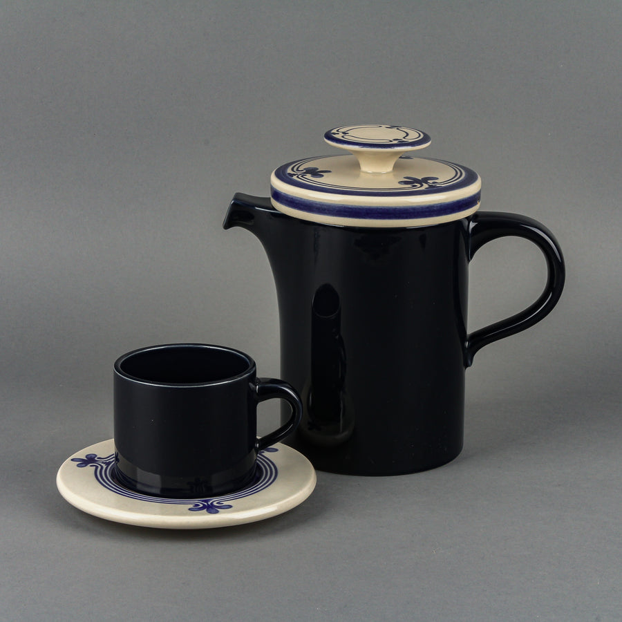 ROSENTHAL Sienna Blue Stoneware Coffee Set