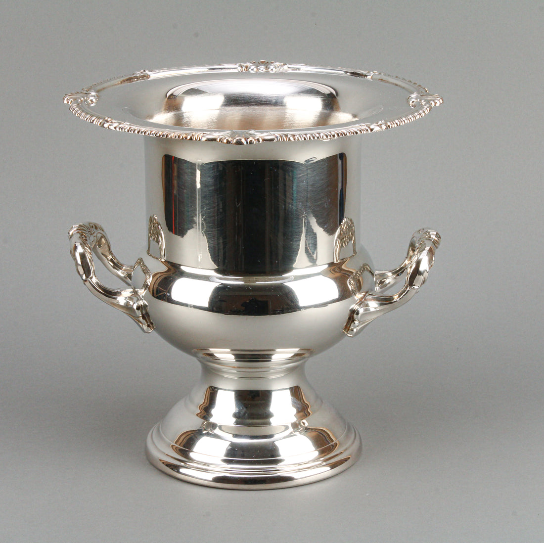 BURKE WALLACE Silverplate Champagne Bucket/Cooler