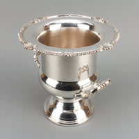 BURKE WALLACE Silverplate Champagne Bucket/Cooler