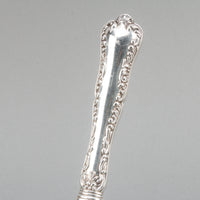 BIRKS Louis XV Sterling Silver Handle Silverplate Serving Spoon