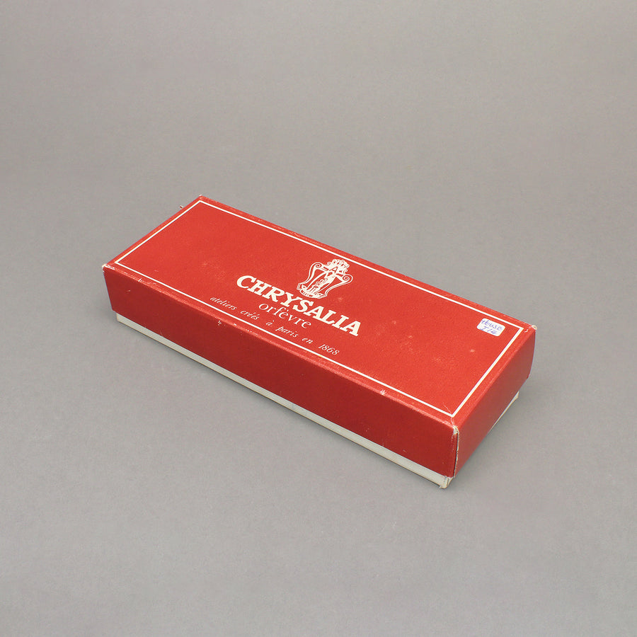 CHRYSALIA ORFÈVRE Paris Silverplate Menu/Name Card Holders - Set of 12