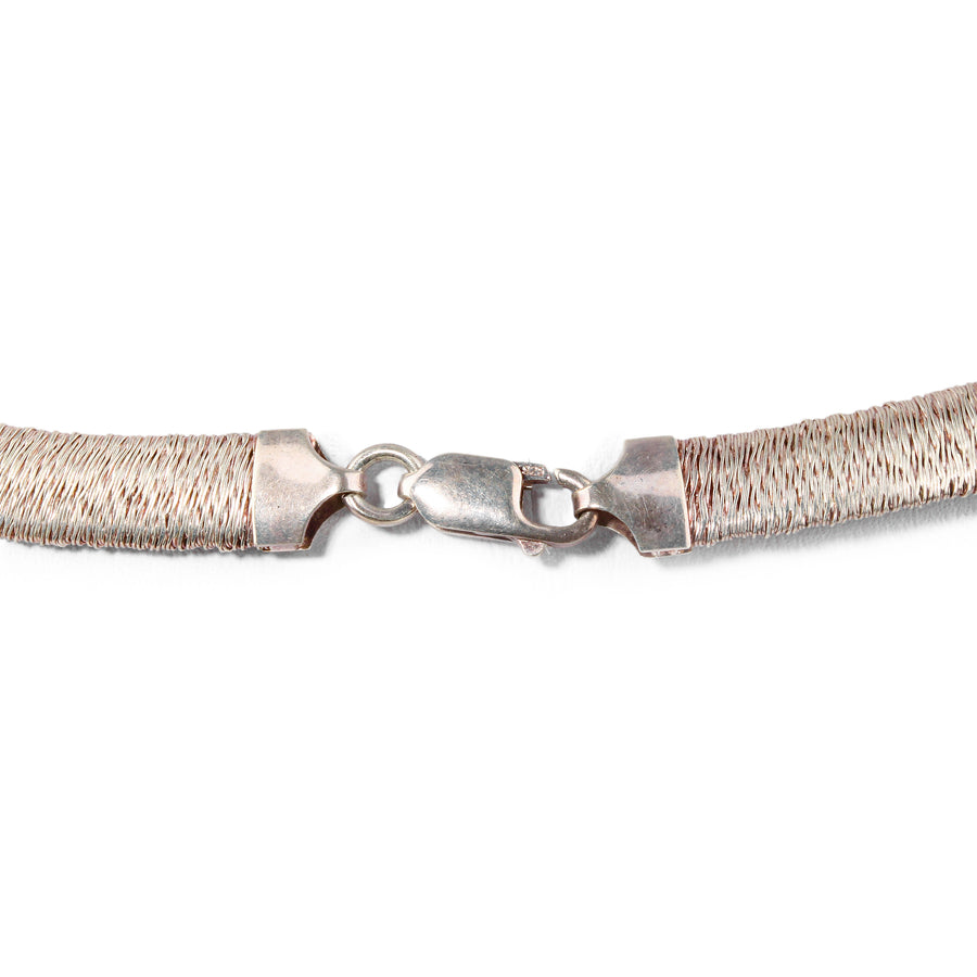 MILOR Sterling Silver Collar Necklace