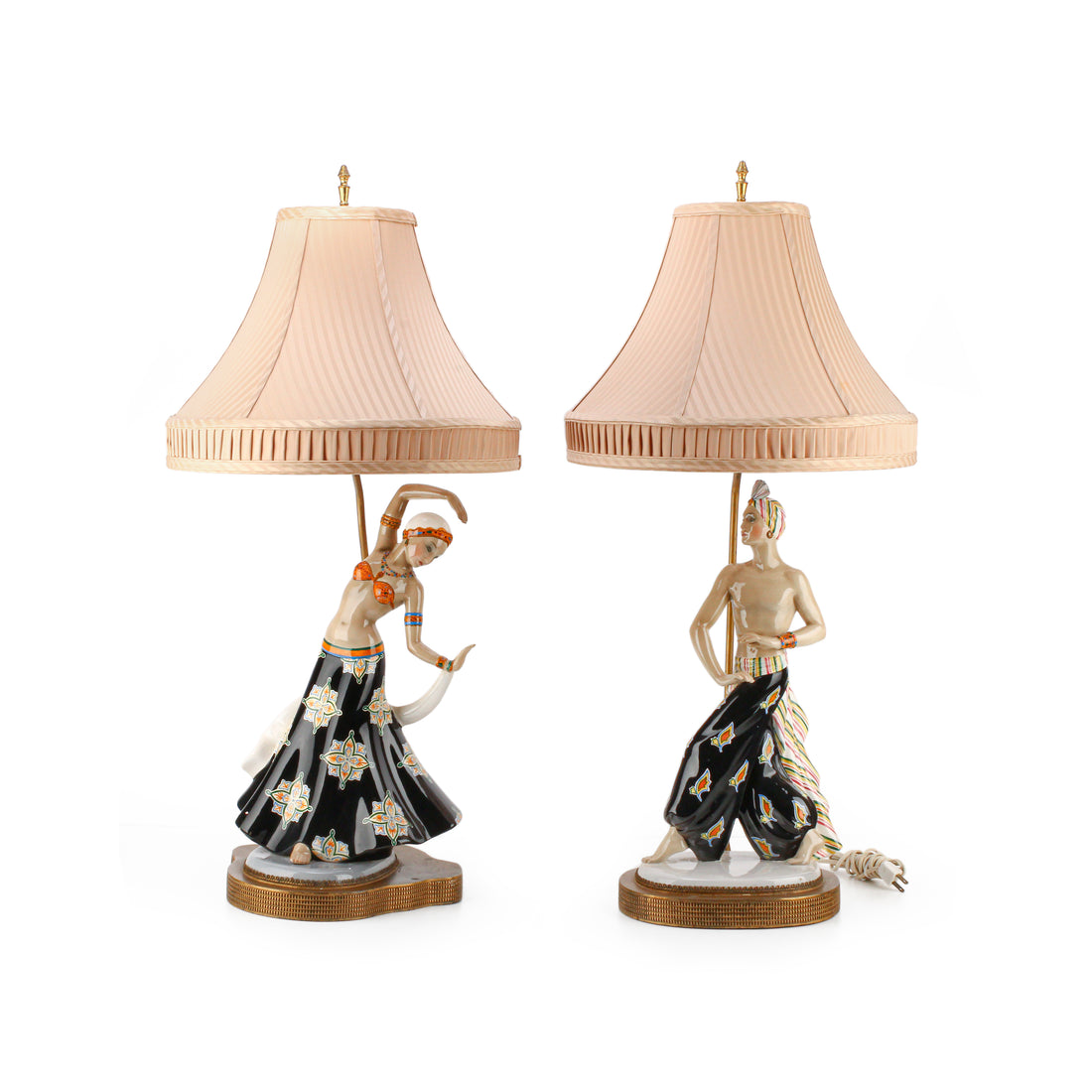 CIA MANNA Figural Table Lamps - Set of 2