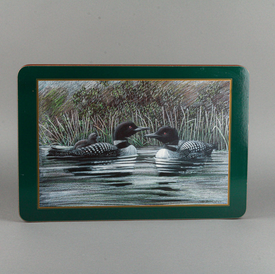 JASON Loon Country Board Placemats - Set of 6