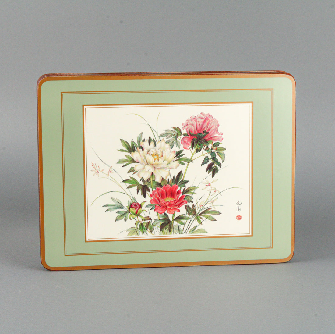 PIMPERNEL Oriental Floral Board Placemats - Set of 6