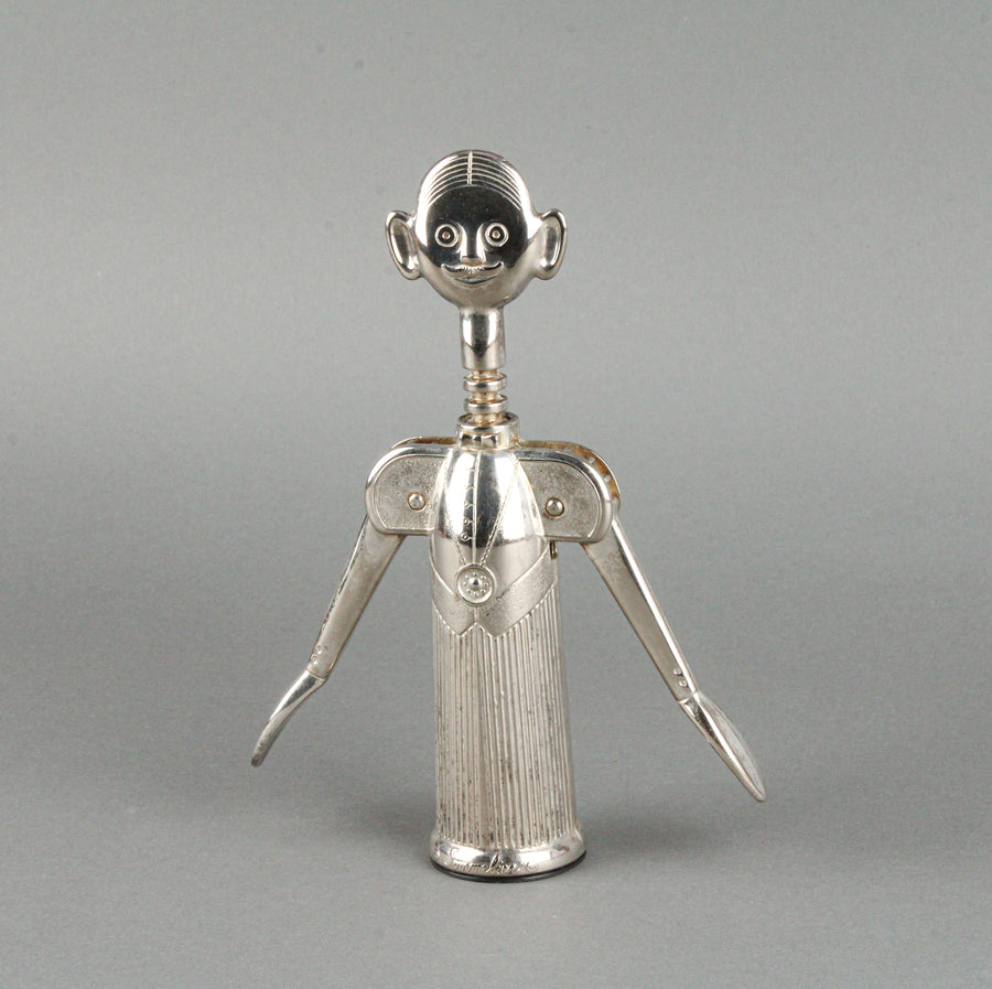 ALDO COLOMBO Pierre The Sommelier Silverplate Corkscrew