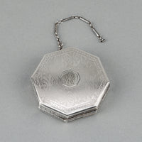 ELGIN AMERICAN MFG. Sterling Silver Compact