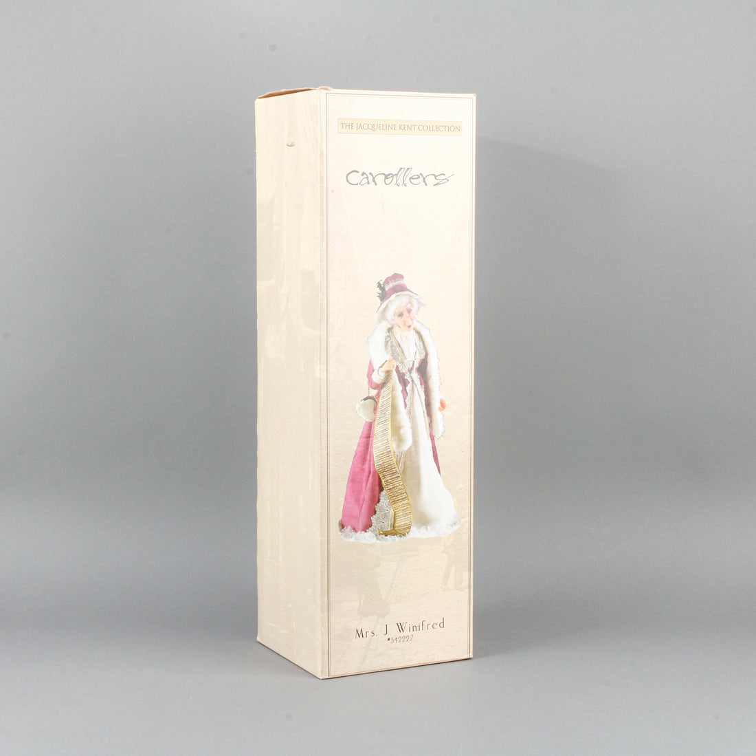 JACQUELINE KENT COLLECTION Carollers Mrs. J. Winfield Figurine