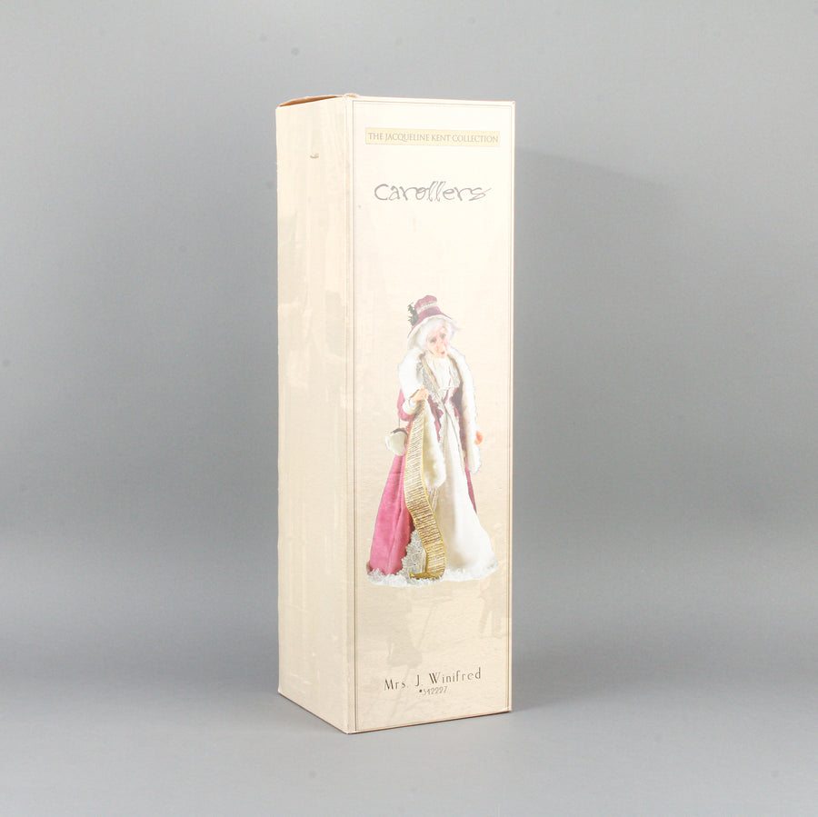 JACQUELINE KENT COLLECTION Carollers Mrs. J. Winfield Figurine