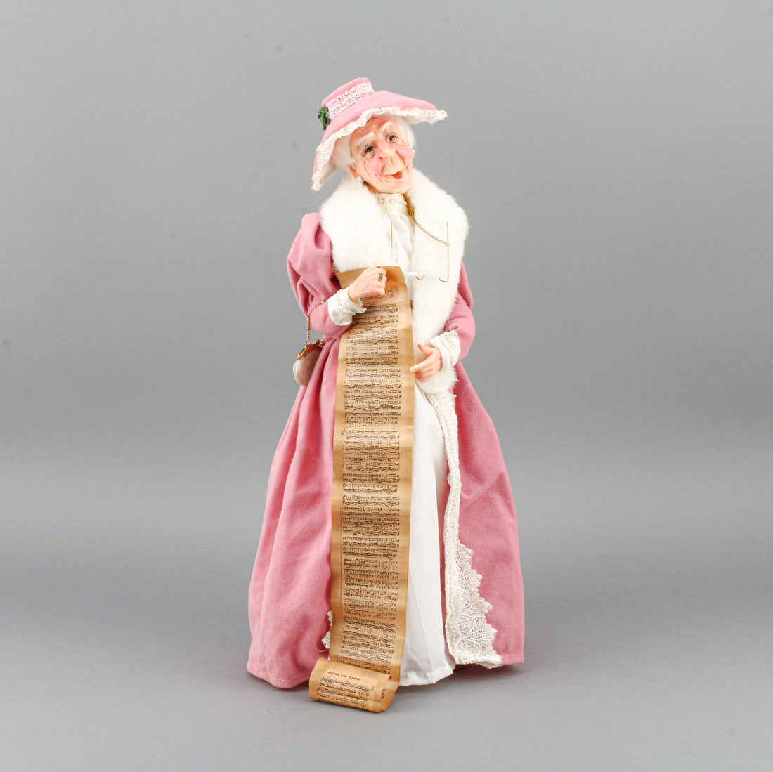JACQUELINE KENT COLLECTION Carollers Mrs. J. Winfield Figurine