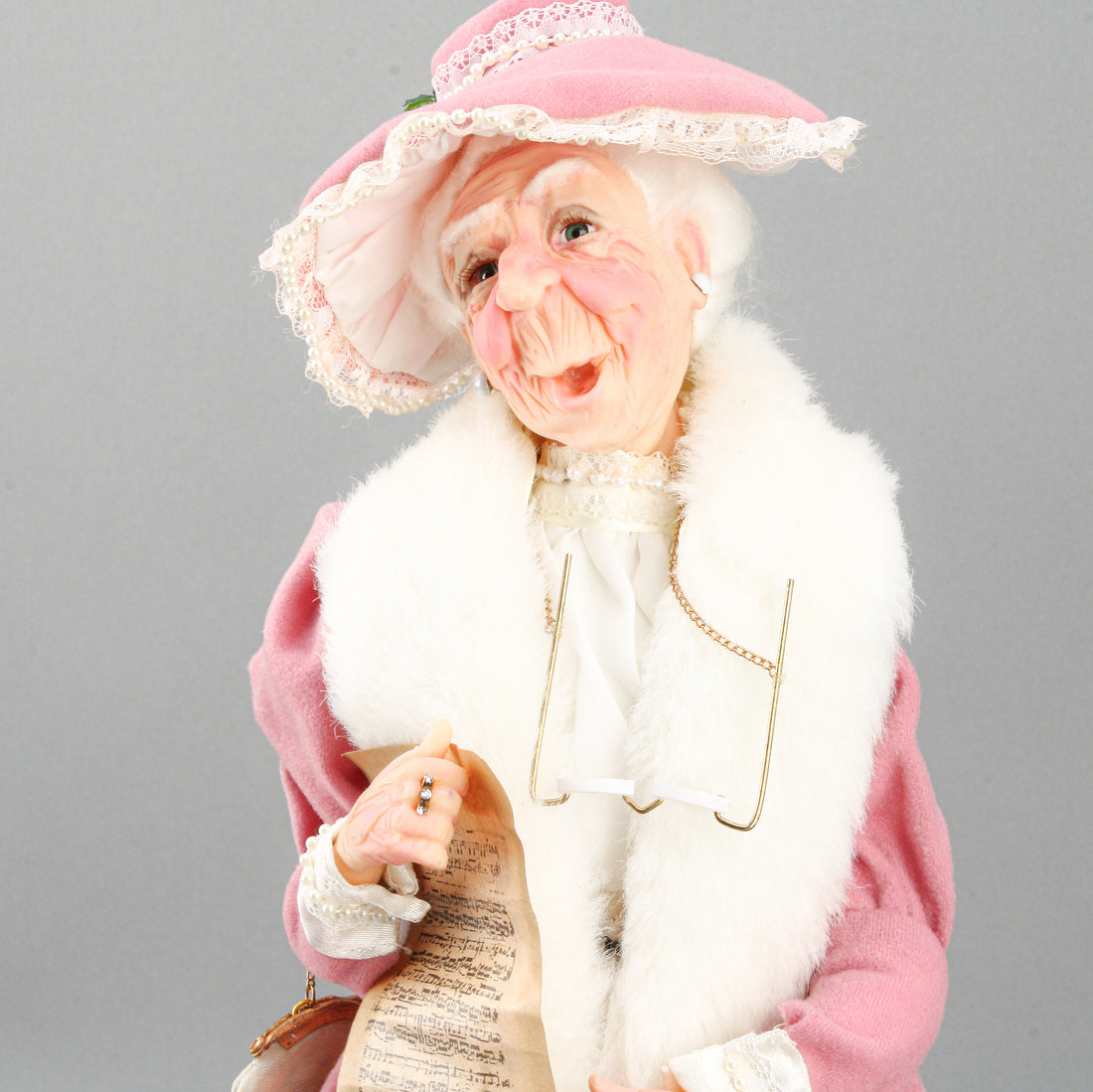 JACQUELINE KENT COLLECTION Carollers Mrs. J. Winfield Figurine