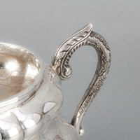 Silver Footed Tea Caddy
