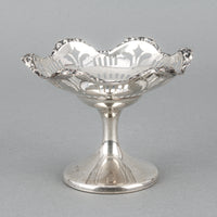 STOKES & IRELAND Sterling Silver Footed Pierced Dish