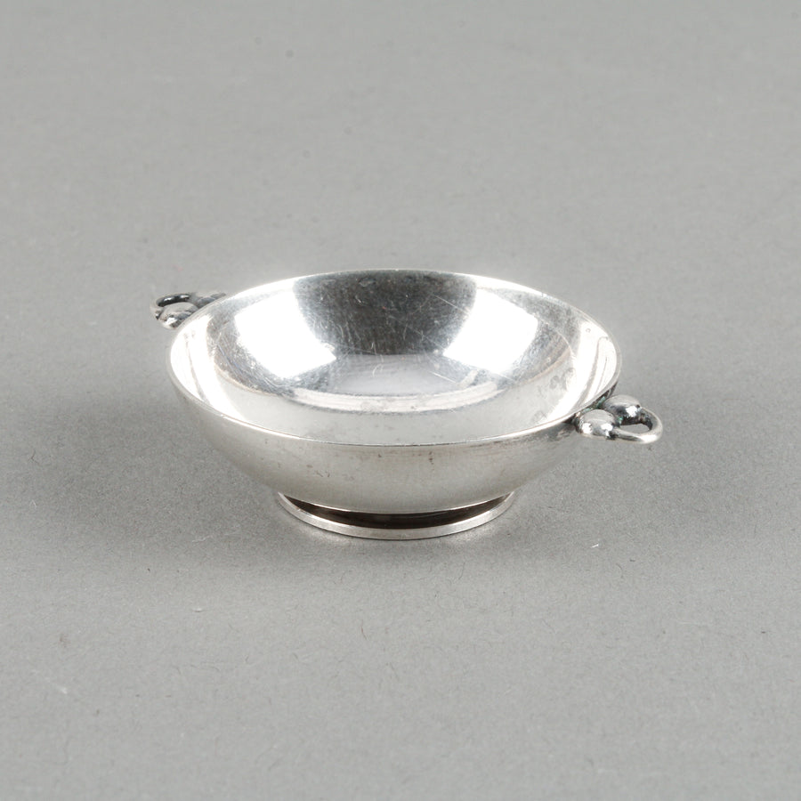 EVALD J. NIELSEN Sterling Silver Danish Silver Salt Cellars - Set of 2