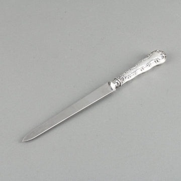 BIRKS Pompadour Sterling Silver Handle Stainless Steel Letter Opener